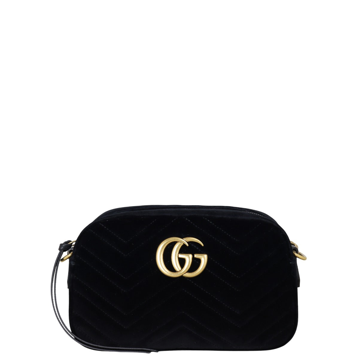 Gucci GG Marmont Velvet Small Camera Bag