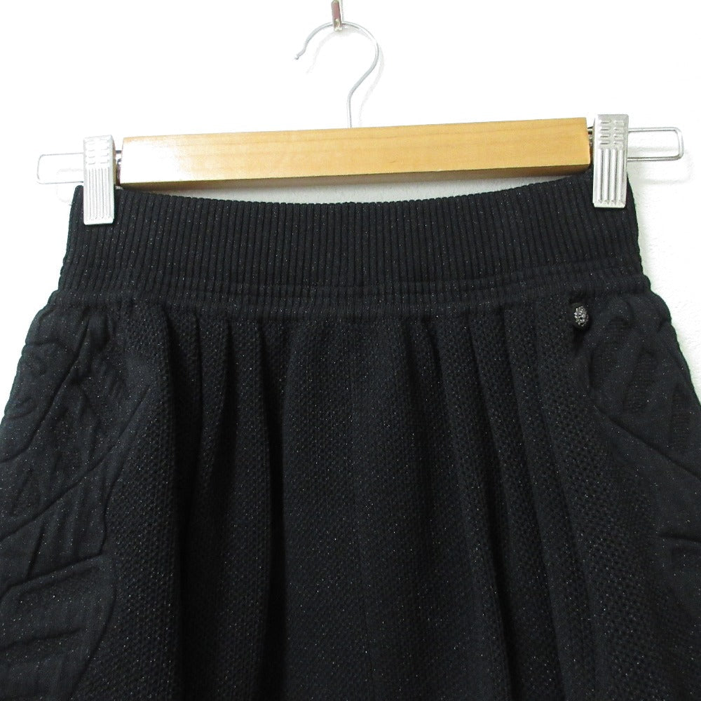 Chanel Wool Knit Mini Skirt Handbag