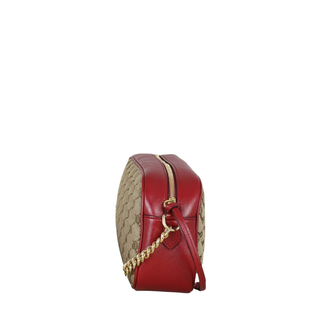 Gucci GG Canvas Marmont Diagonal Small Camera Bag