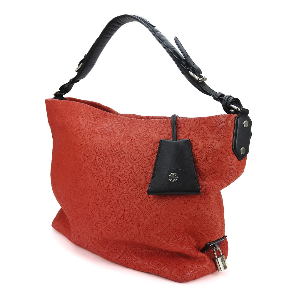 Louis Vuitton M93155 Antia GM Monogram Leather Red Shoulder Bag
