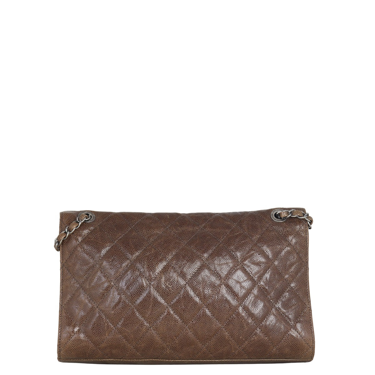 Chanel CC Crave Bag Quilted Brown Shoulder Bag