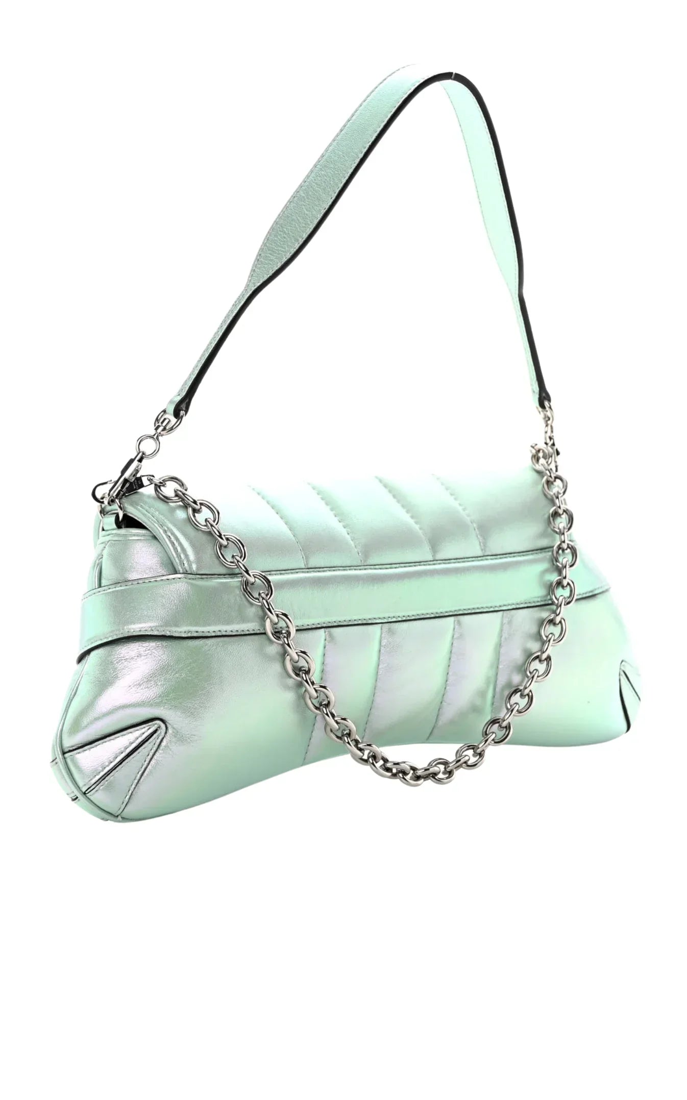 Gucci Horsebit Chain Shoulder Bag Vertical Quilted Leather Other Leather Shoulder Bag Bag