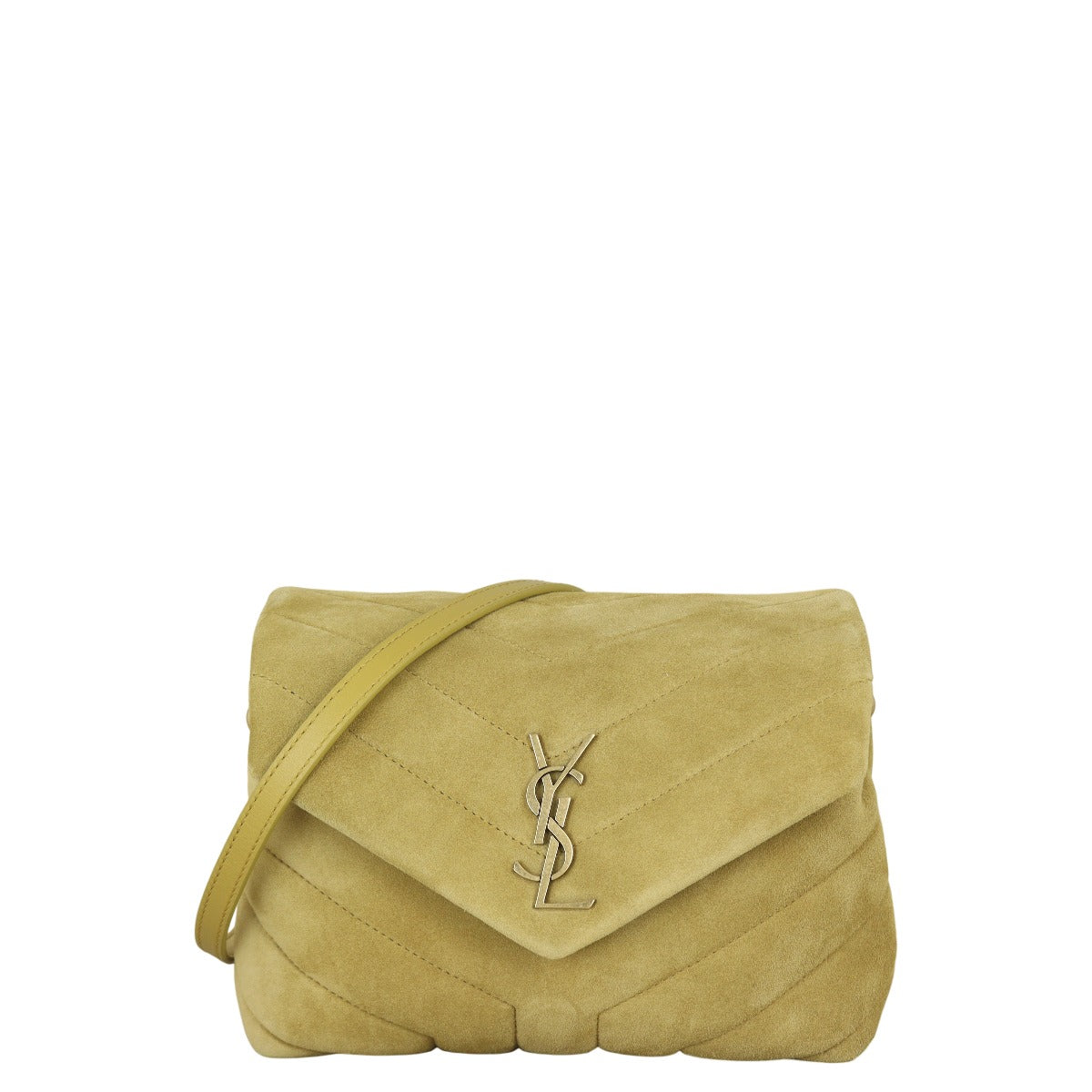 YSL Saint Laurent Saint Laurent Toy Loulou Crossbody Bag Suede