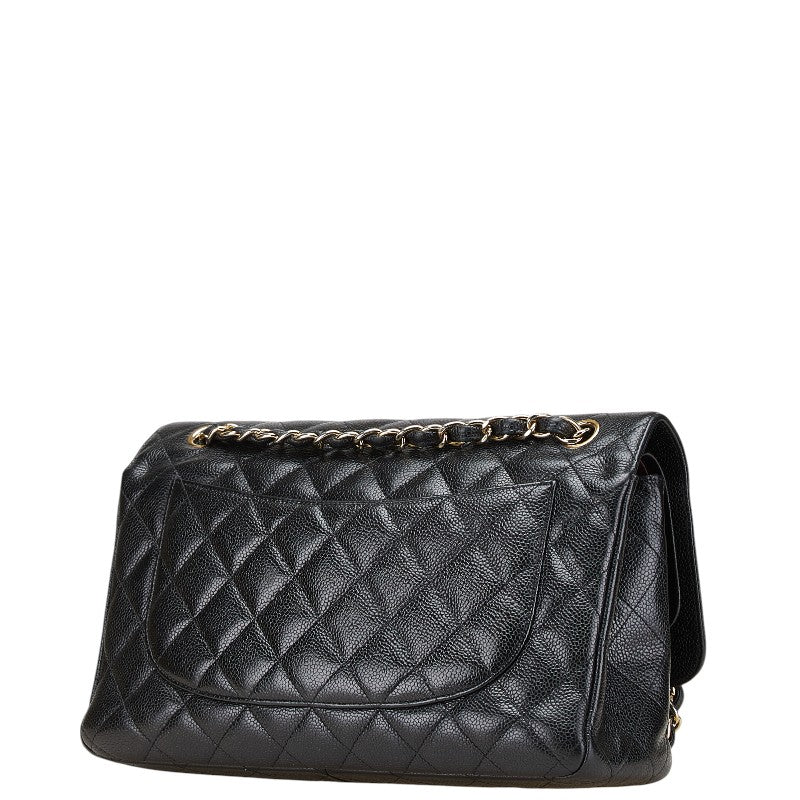 Chanel Coco Mark Matelasse Caviarskin 2Way Shoulder Bag