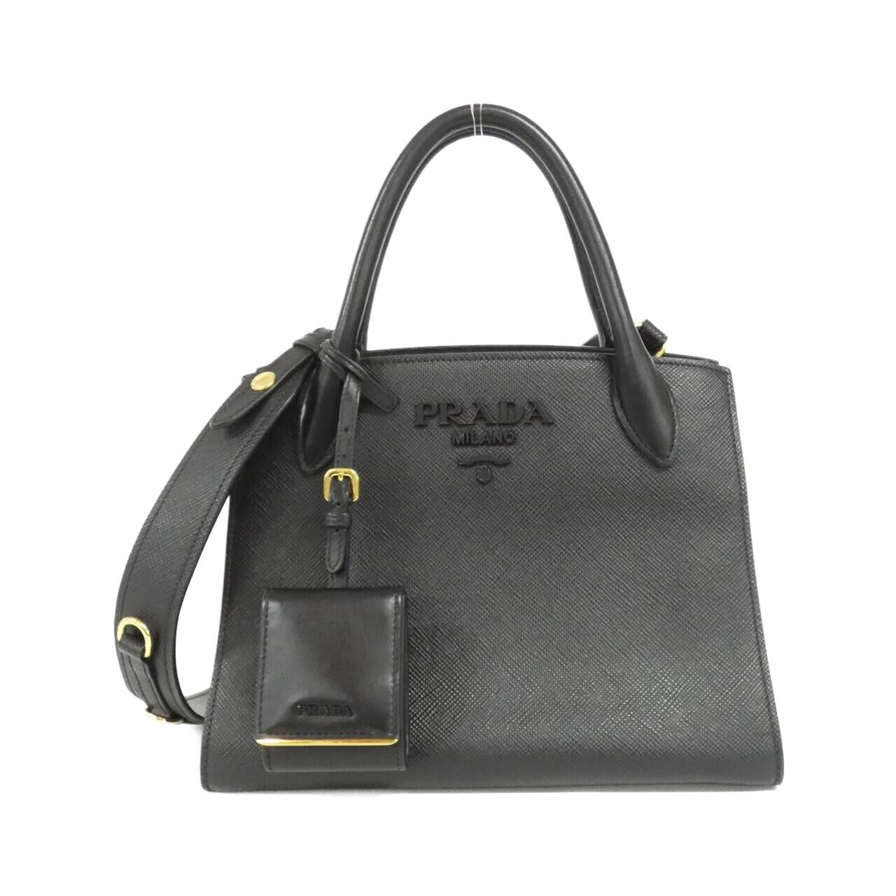 Prada 1Ba156 Cuir City Calf Bag Saffiano Travel Bag