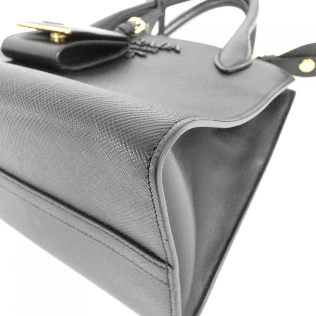 Prada 1Ba156 Cuir City Calf Bag Saffiano Travel Bag