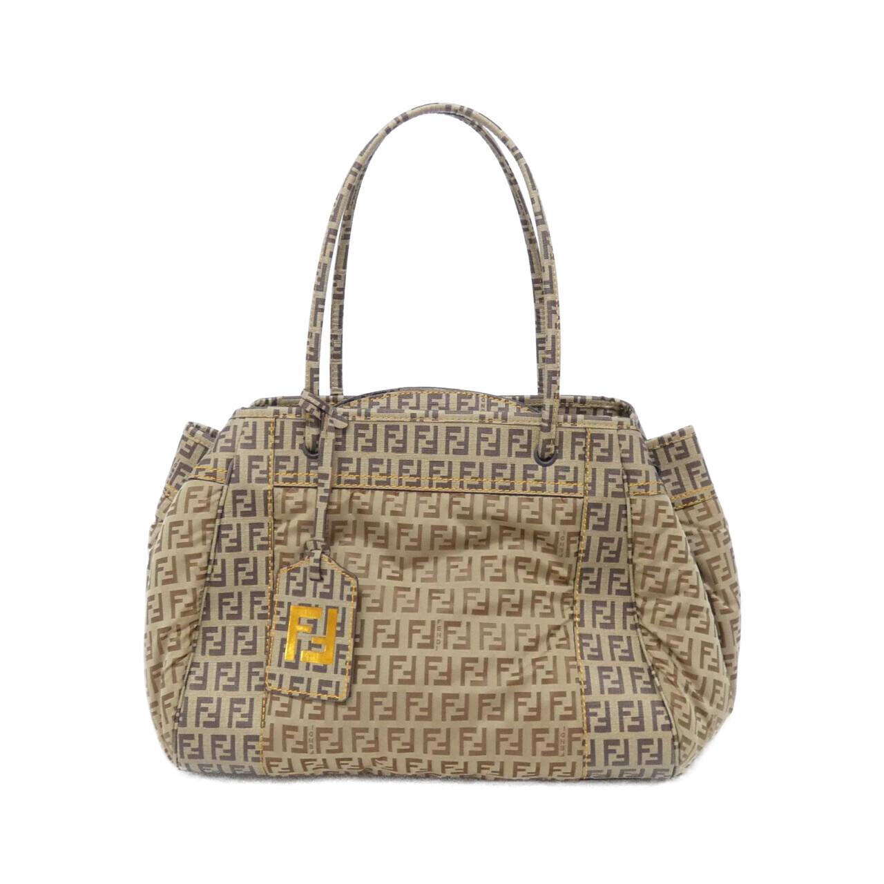 Fendi 8Bn174 Wtq Coated Bag Canvas Nylon Travel Bag