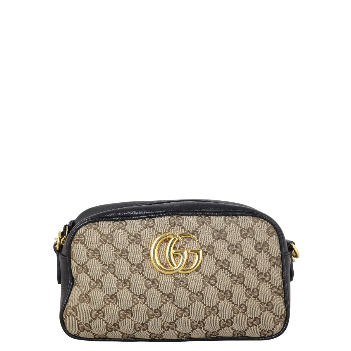 Gucci GG Canvas Marmont Diagonal Small Camera Bag