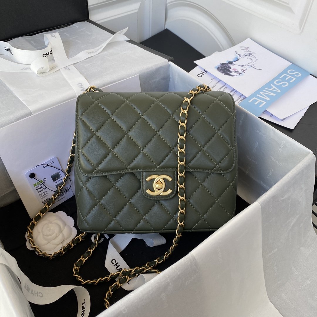 Chlmini Top Qualityap Bag Dark For Women Green Travel Bag