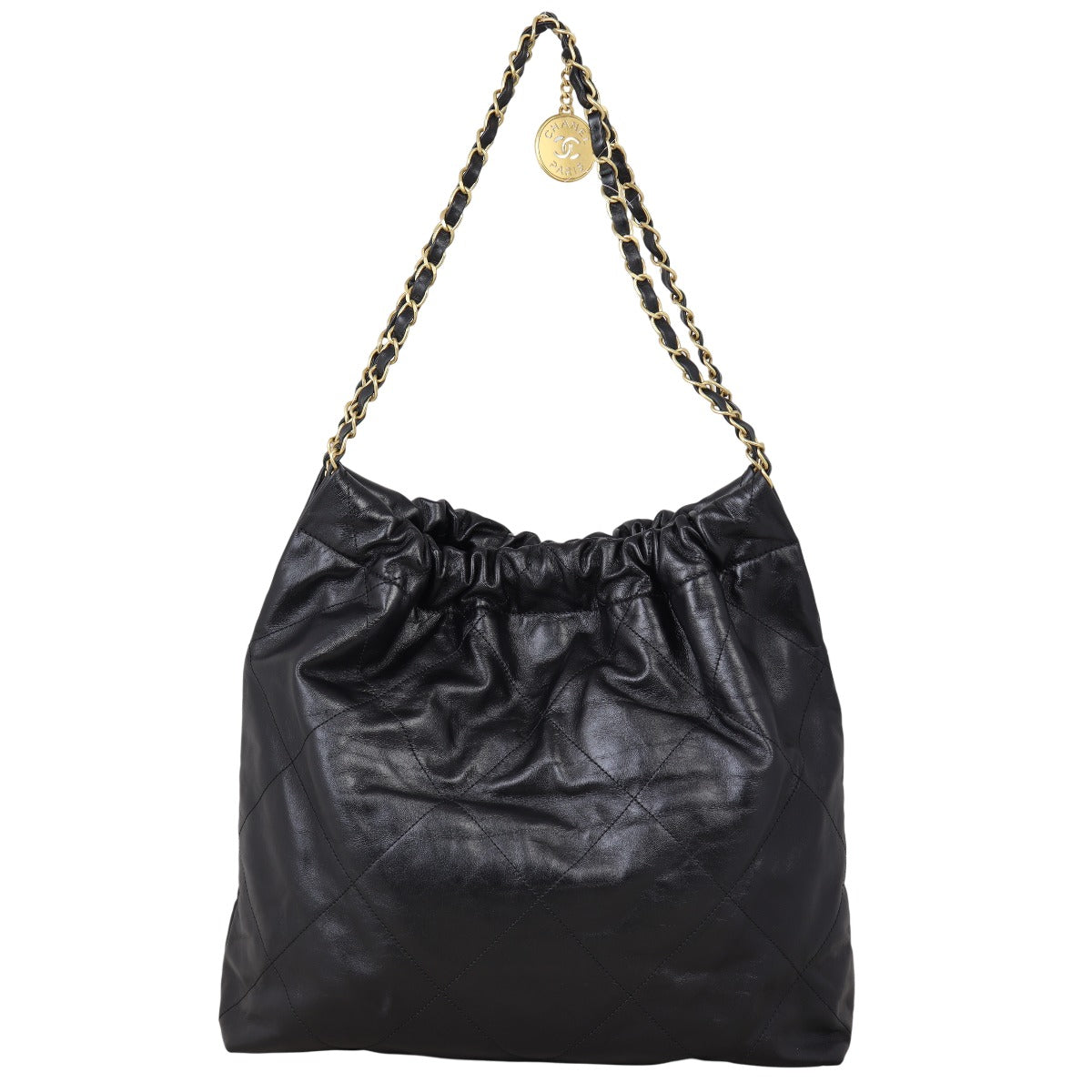 Chanel 22 Hobo Black Medium Shoulder Bag