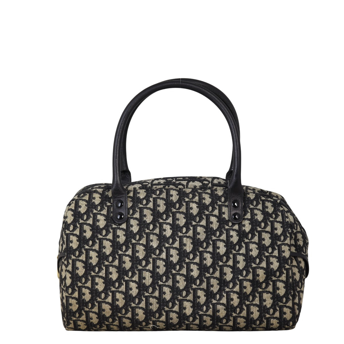 Dior Handbag Boston Oblique Canvas