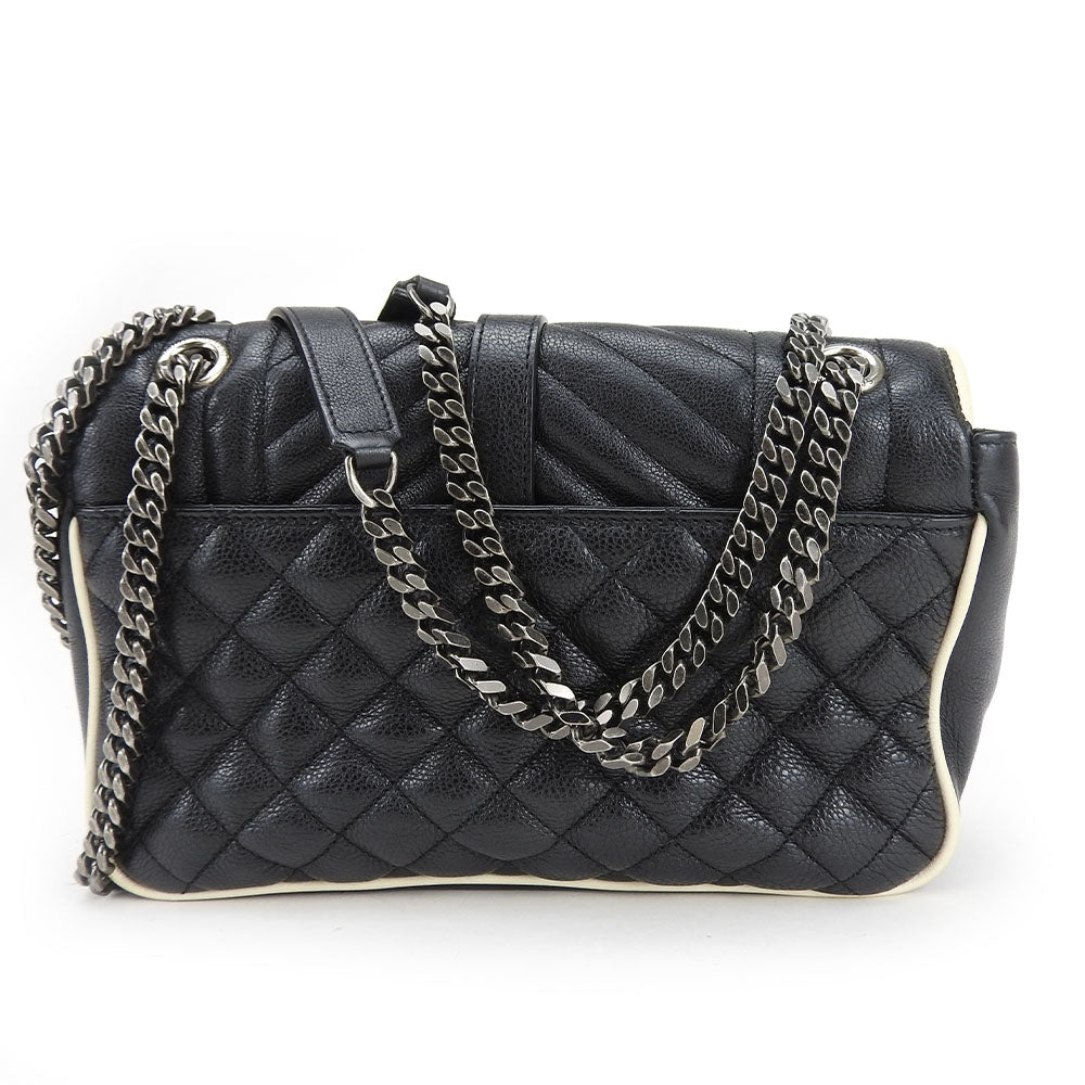 YSL Saint Laurent Envelope Shoulder Bag Leather