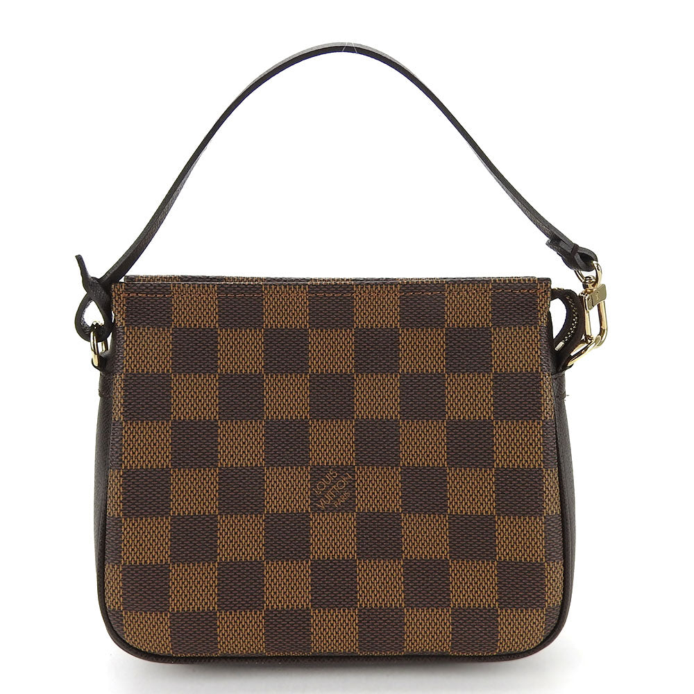 Louis Vuitton Pouch N51982 Damier Truth makeup Canvas Brown Handbag