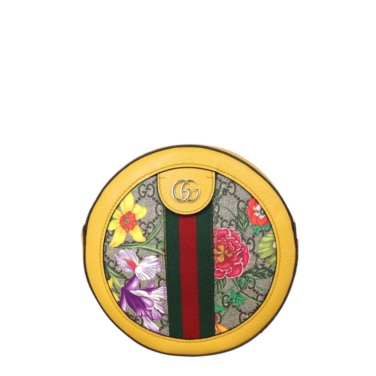 Gucci Flora Ophidia Round Mini Shoulder Bag