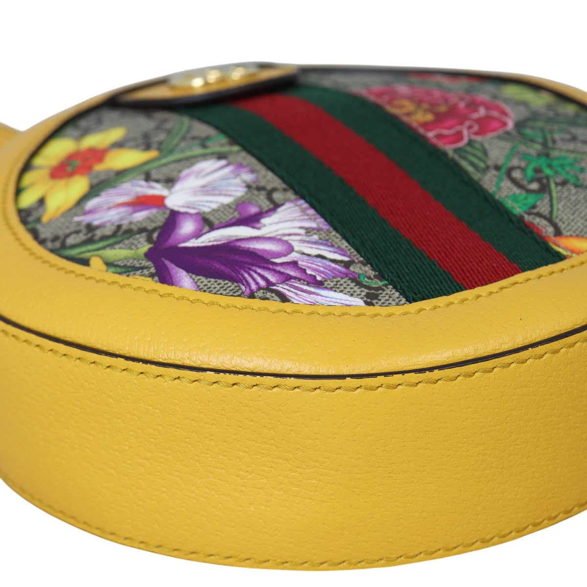 Gucci Flora Ophidia Round Mini Shoulder Bag