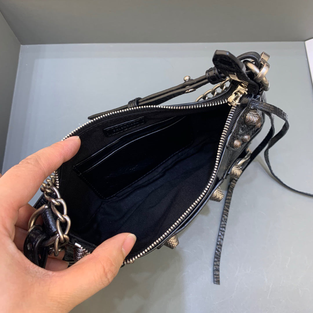 Top Quality Le Cagole Bag With In Black Mini Travel Bag