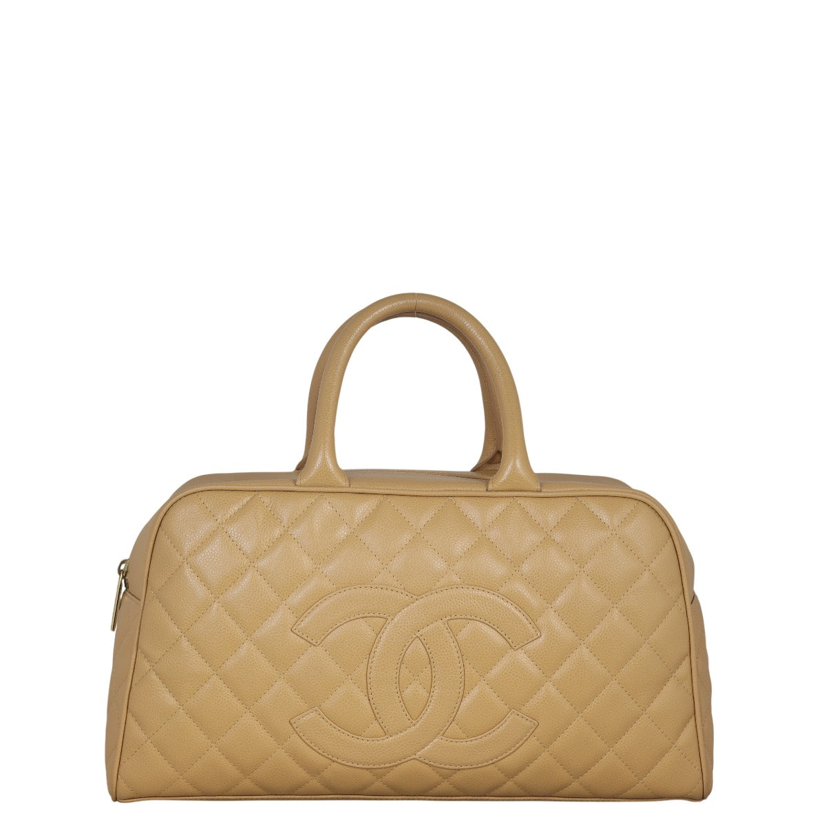 Chanel CC Timeless Bowling Bag Quilted Handbag