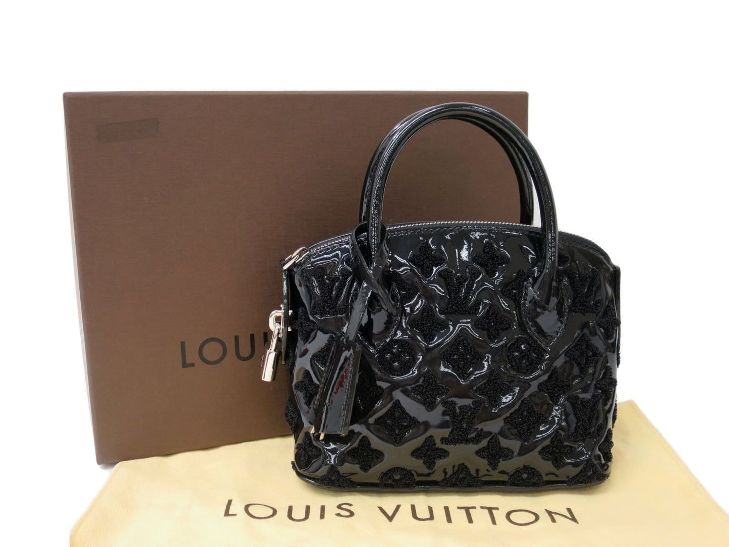 Louis Lockit Bb Bouclette Handbag Final Call Black Travel Bag
