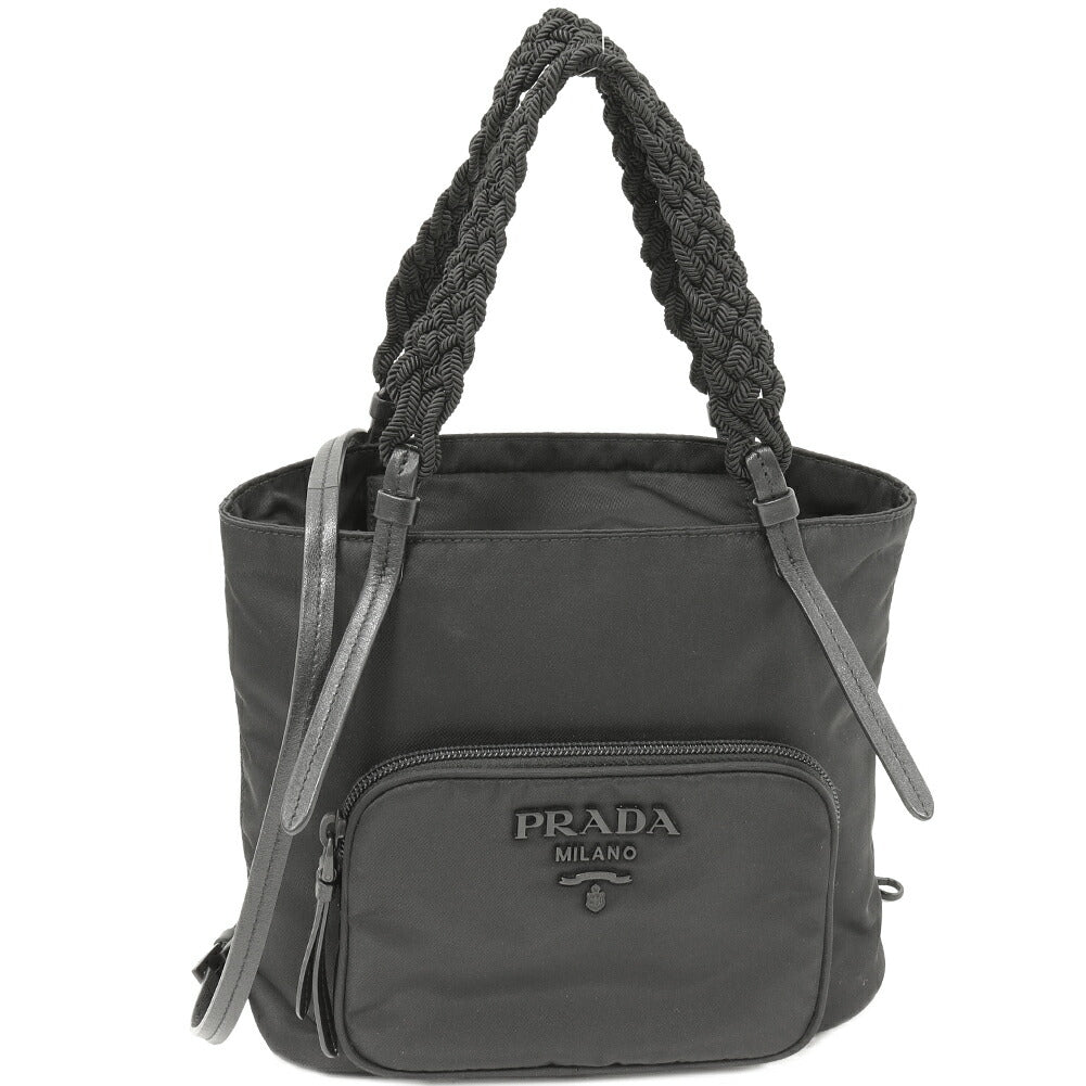 Prada Tessuto Passamano 2Way Bag 1Ba207 Nylon Travel Bag