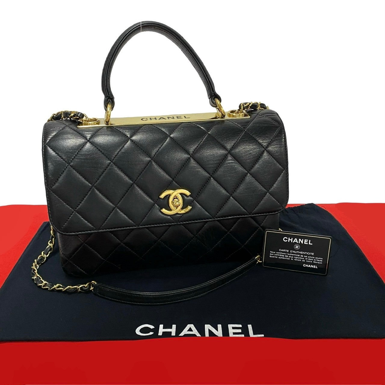 Chanel lambskin Matrasse Black Shoulder Bag 250208Rsi30 4