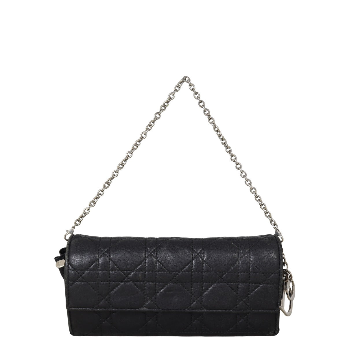 Dior Clutch Bag Lady Wallet On Mini Small Chain