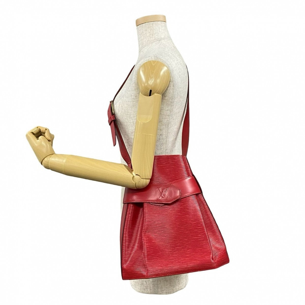 Louis Vuitton M80207 Epi Sac de Leather Red Shoulder Bag