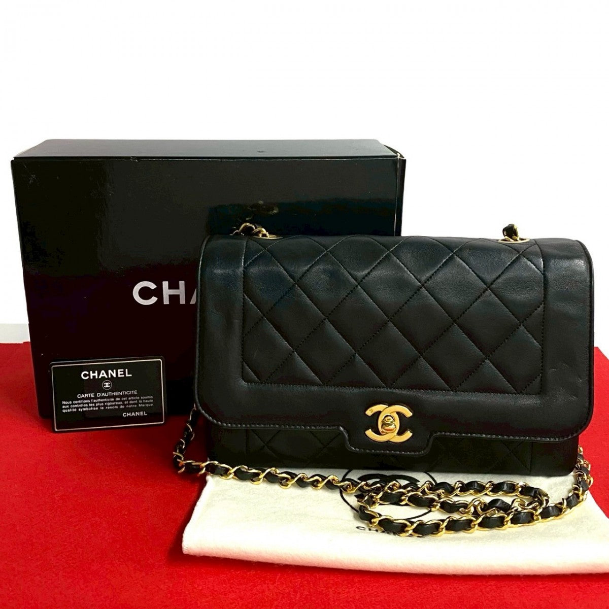 Chanel lambskin Matrasse Black Shoulder Bag 250327Mnj23 3