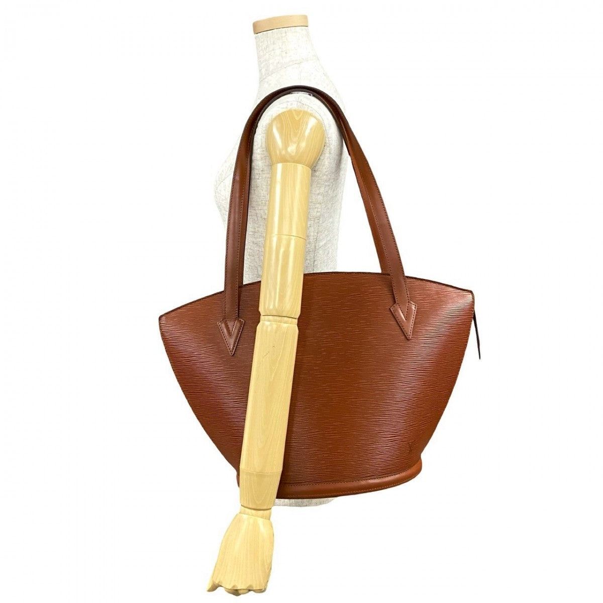 Louis Vuitton M52263 Epi Sunjack shopping Leather Brown Tote Bag