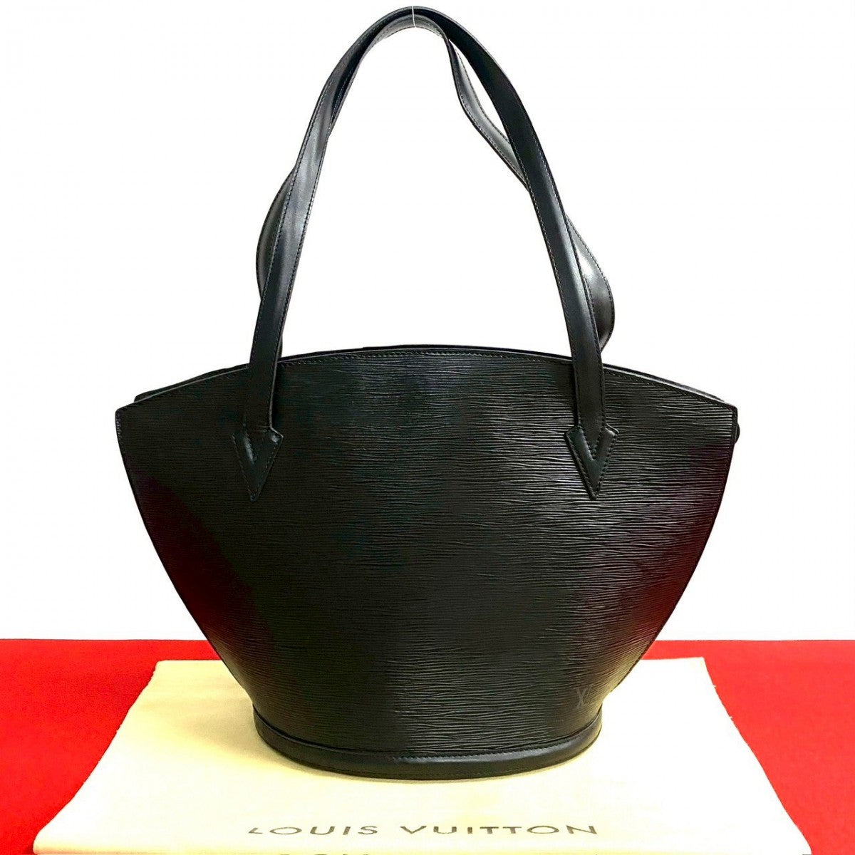 Louis Vuitton M52264 Epi Sunjack shopping Leather Black Tote Bag