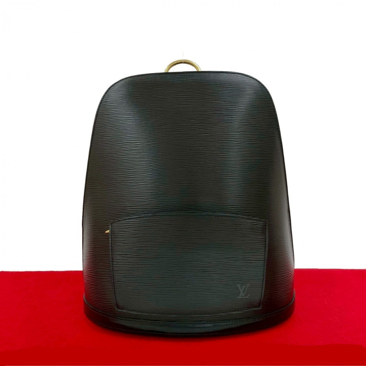 Louis Vuitton Backpack Epi Coblanc Leather Black