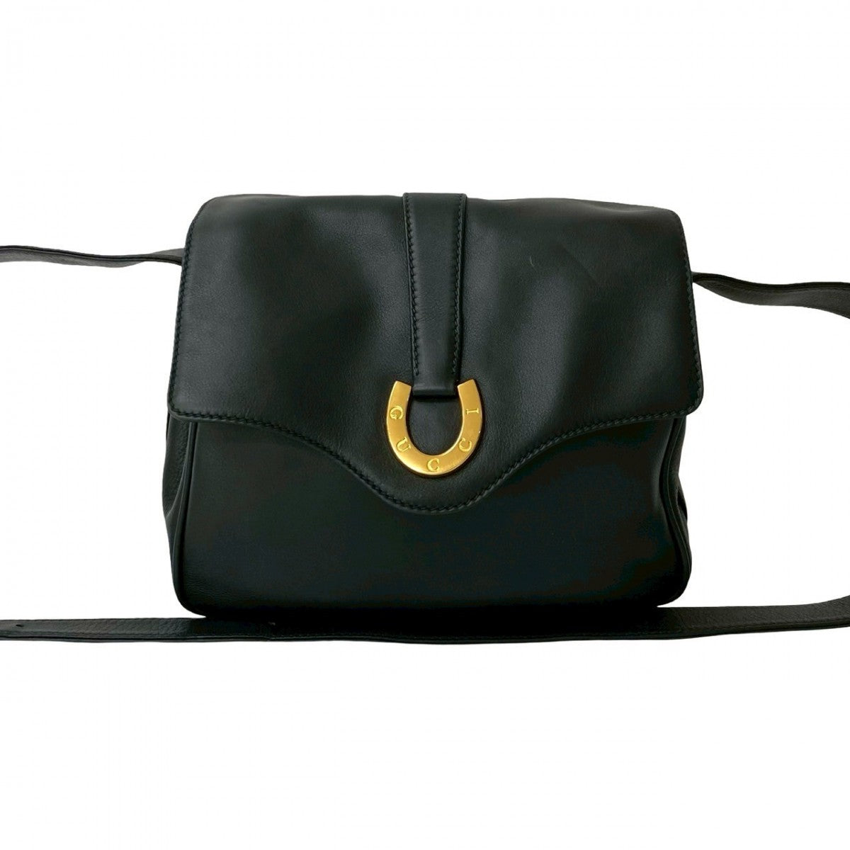 Gucci 250615Jpa438 8 Leather Black Shoulder Bag
