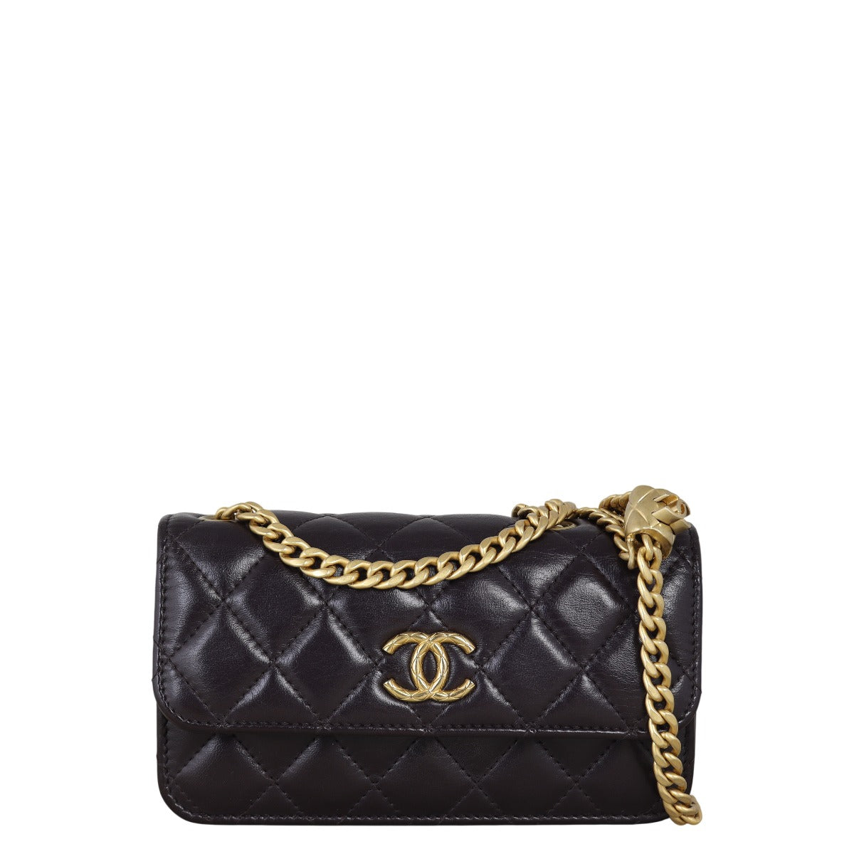 Chanel Phone Holder on Handbag Chain Chain 14102025