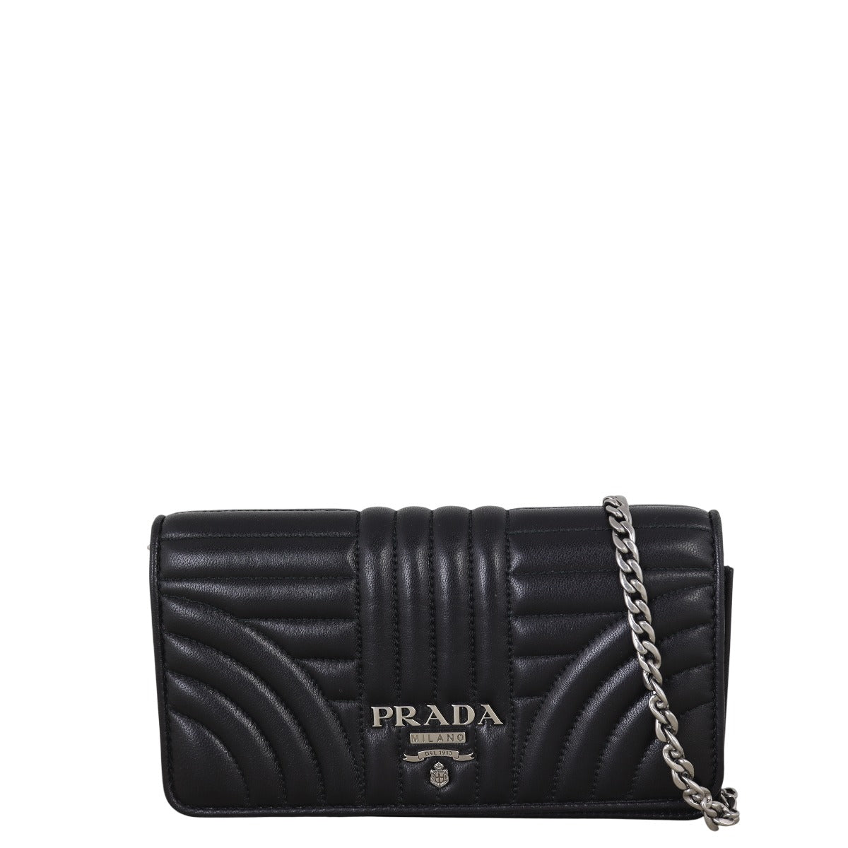 Prada Shoulder Bag Diagramme Nappa Black Mini