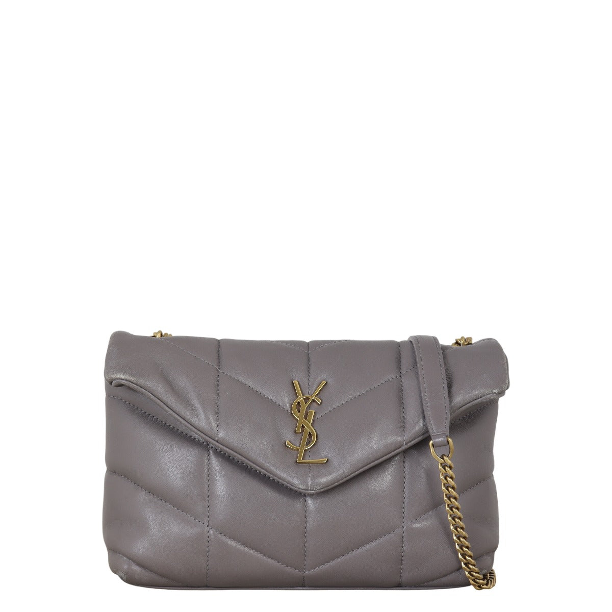 YSL Saint Laurent Saint Laurent Puffer Toy Bag Chain Crossbody Bag