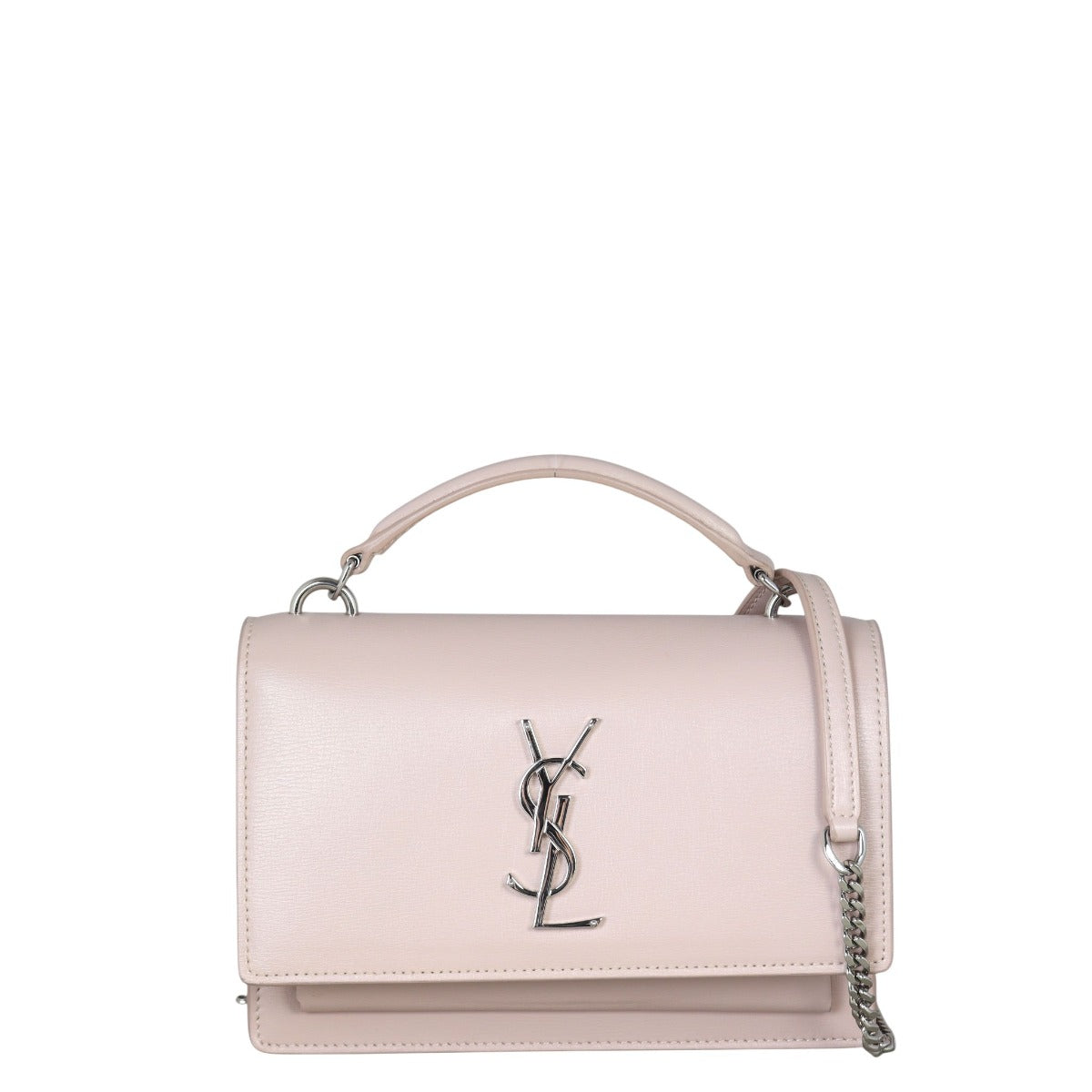 YSL Saint Laurent Sunset Wallet Crossbody Bag Chain