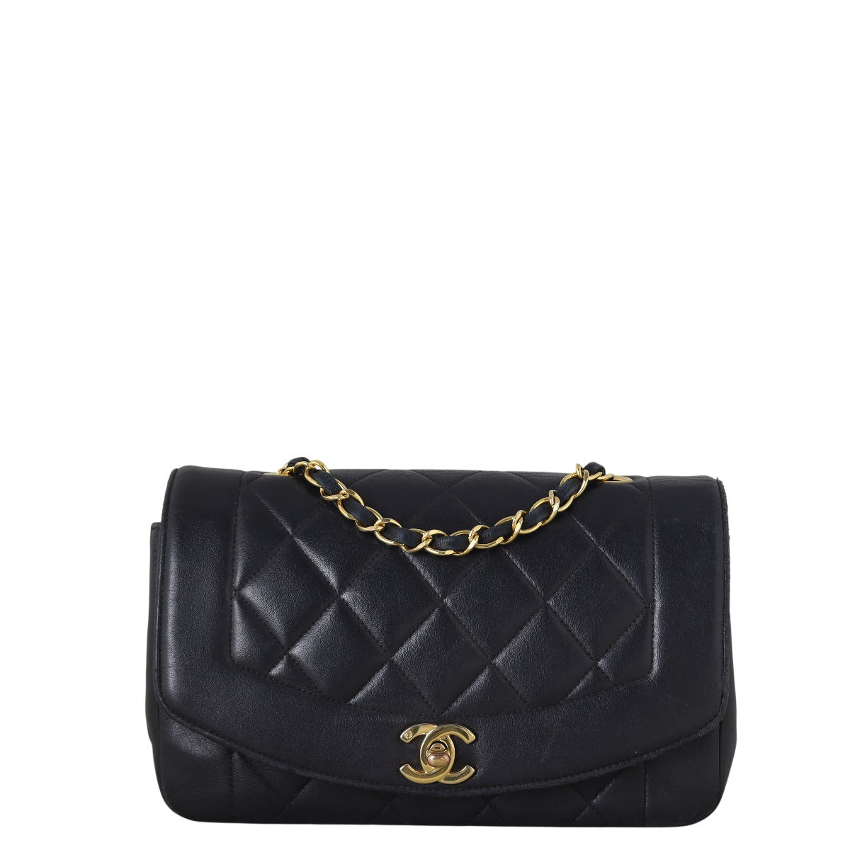 Chanel Diana Bag Black Small Handbag