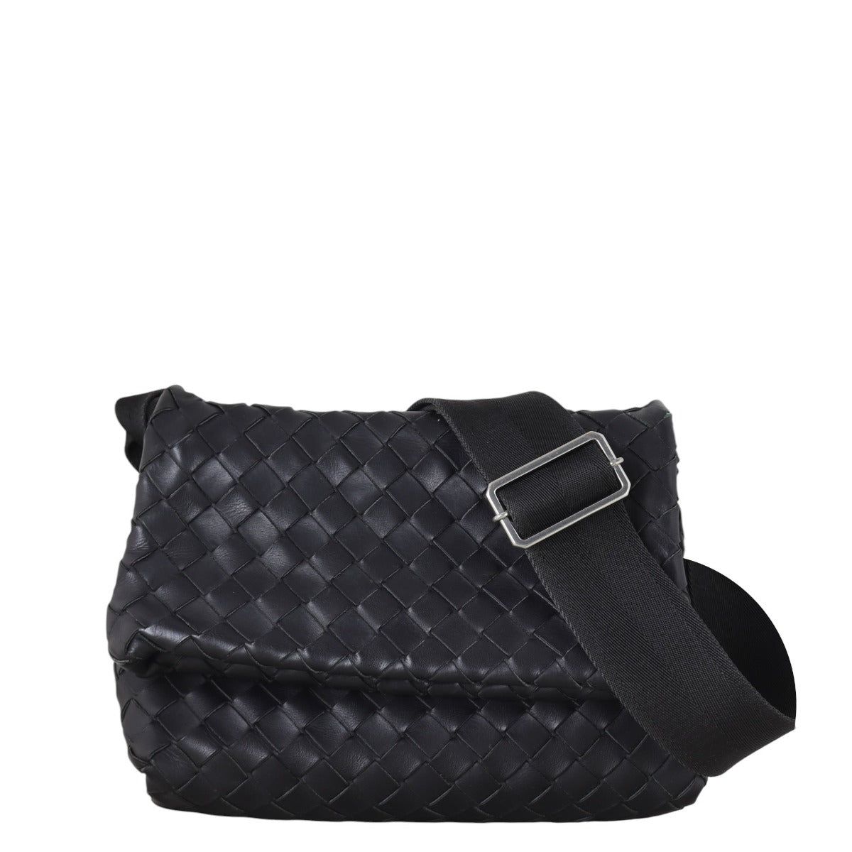 Bottega Veneta Intrecciato Bag Flap Crossbody Bag