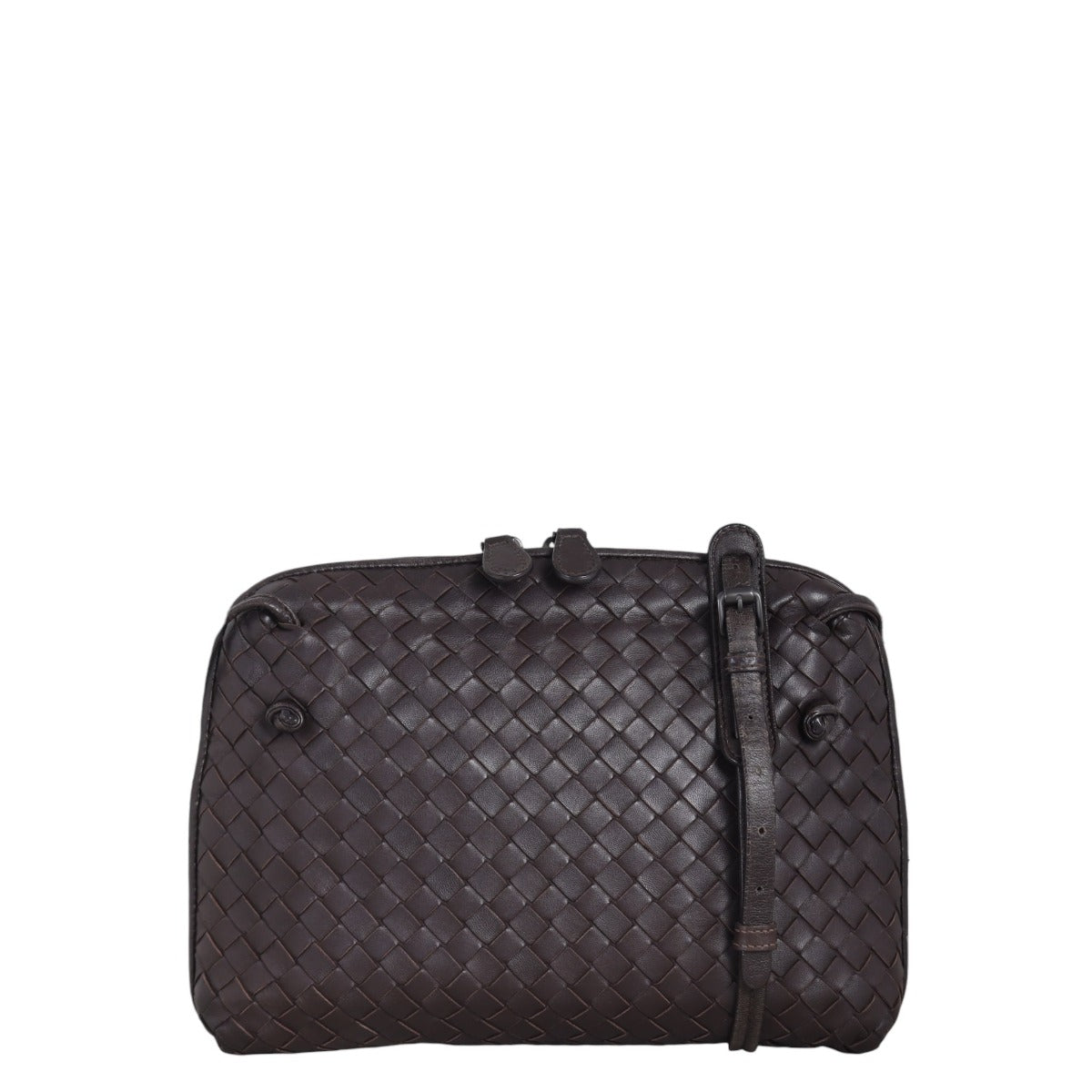 Bottega Veneta Intrecciato Nodini Crossbody Crossbody Bag