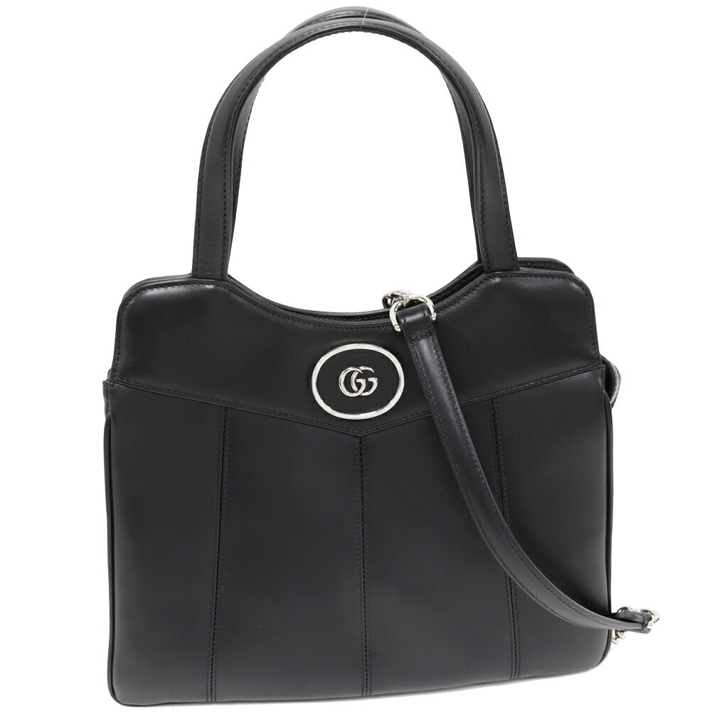 Gucci Petit Calf 2Way Bag Travel Bag