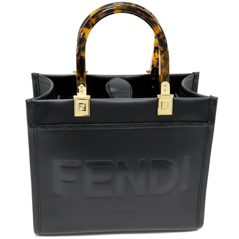 Fendi Sunshine Shopper Calf 2Way Bag Travel Bag