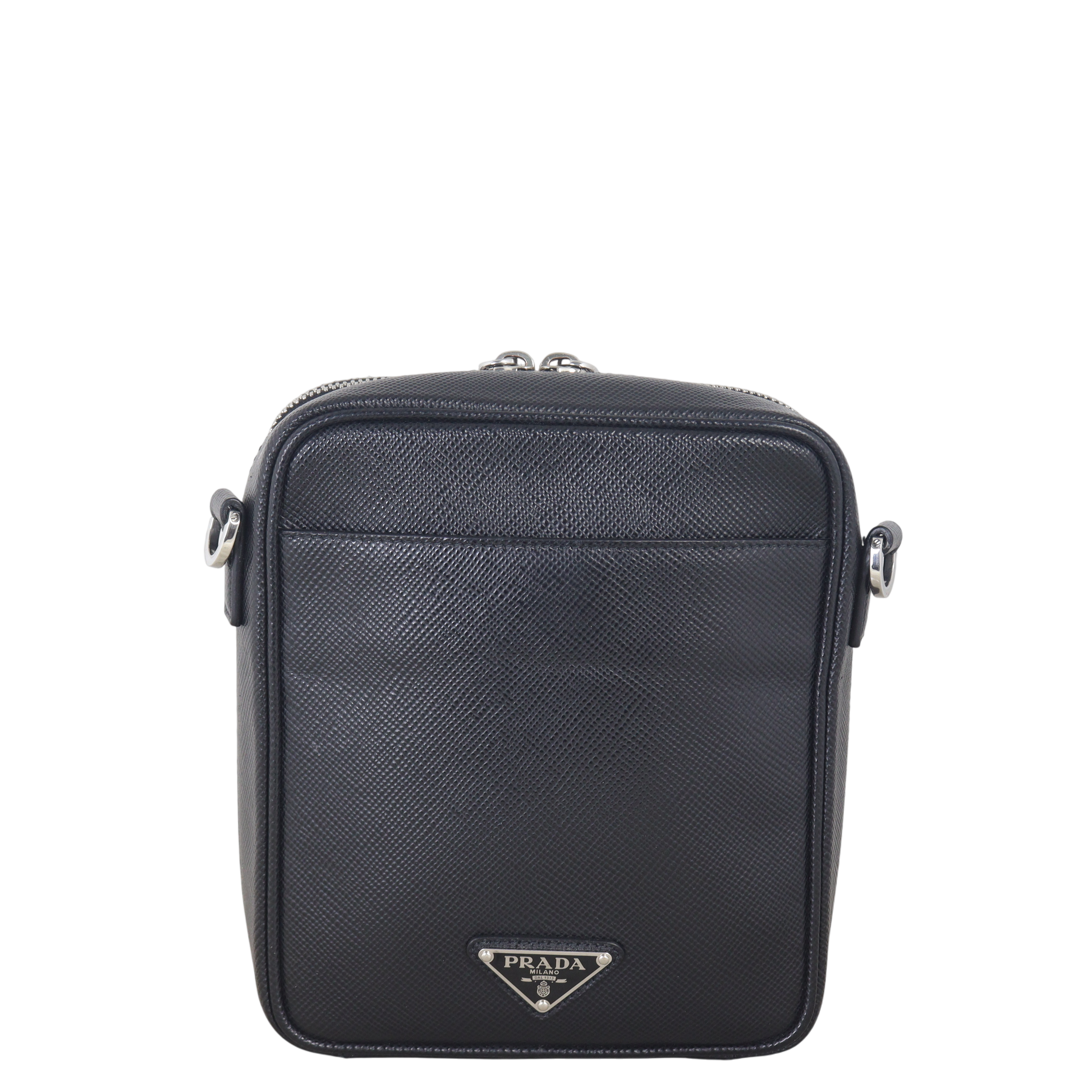 Prada Saffiano Lux Crossbody Handbag Crossbody Bag