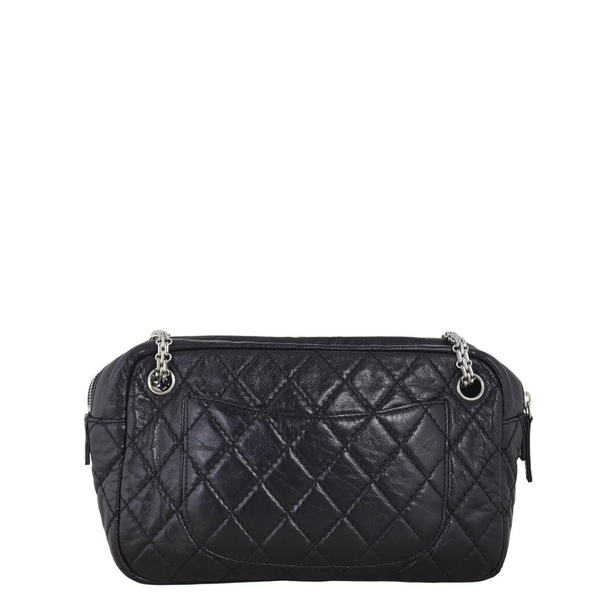 Chanel Reissue 2.55 Camera Bag Quilted Black Crossbody Bag