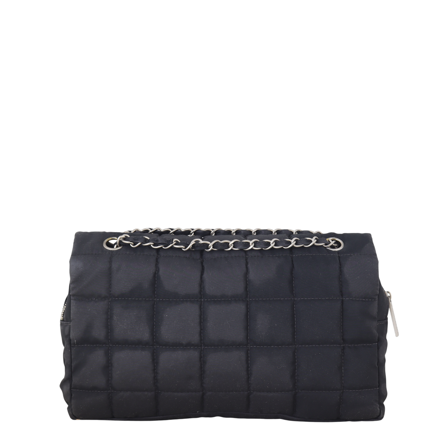 Chanel Chocolate Bar Bag Nylon Quilted Shoulder Bag