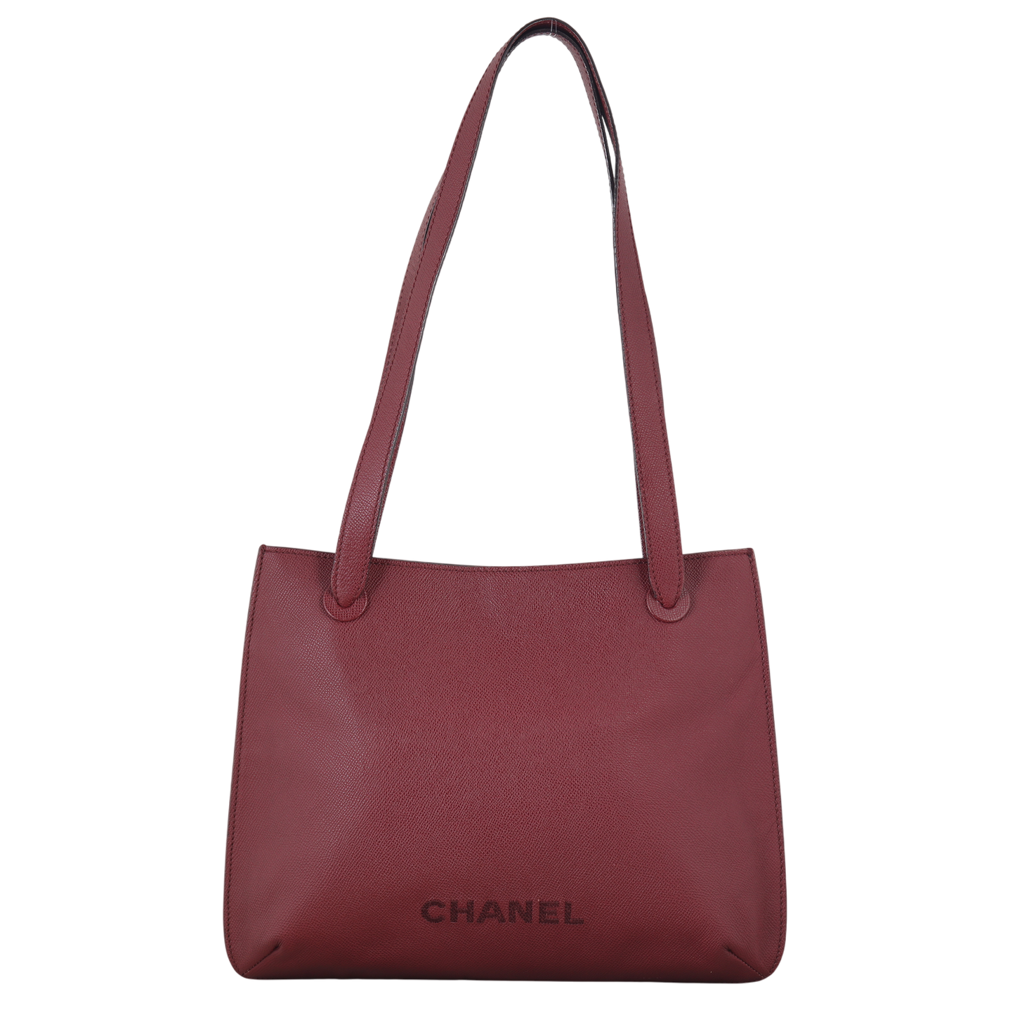 Chanel Shoulder Bag Red Logo