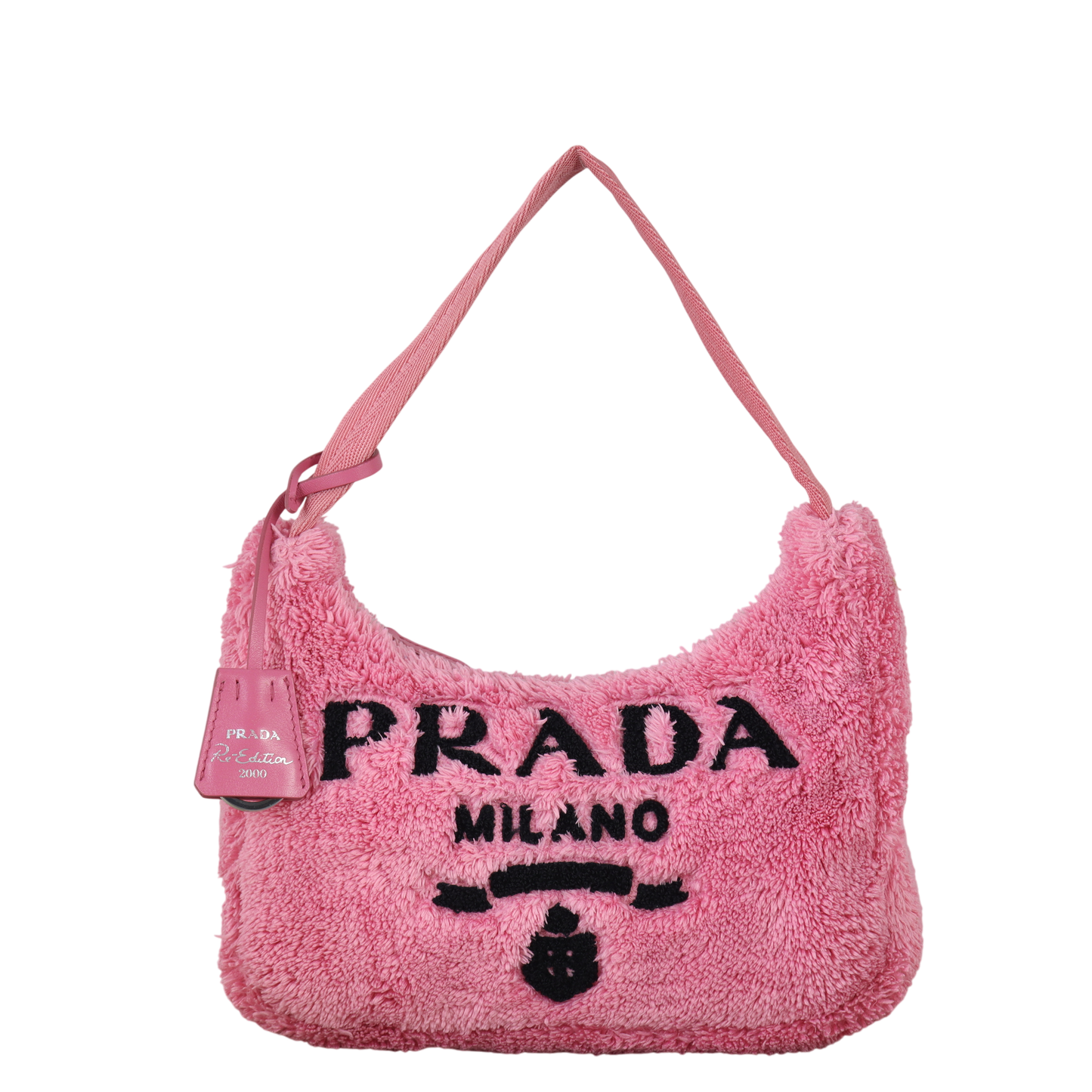 Prada Shoulder Bag Re-Edition Terry Bag 2 Pink Mini