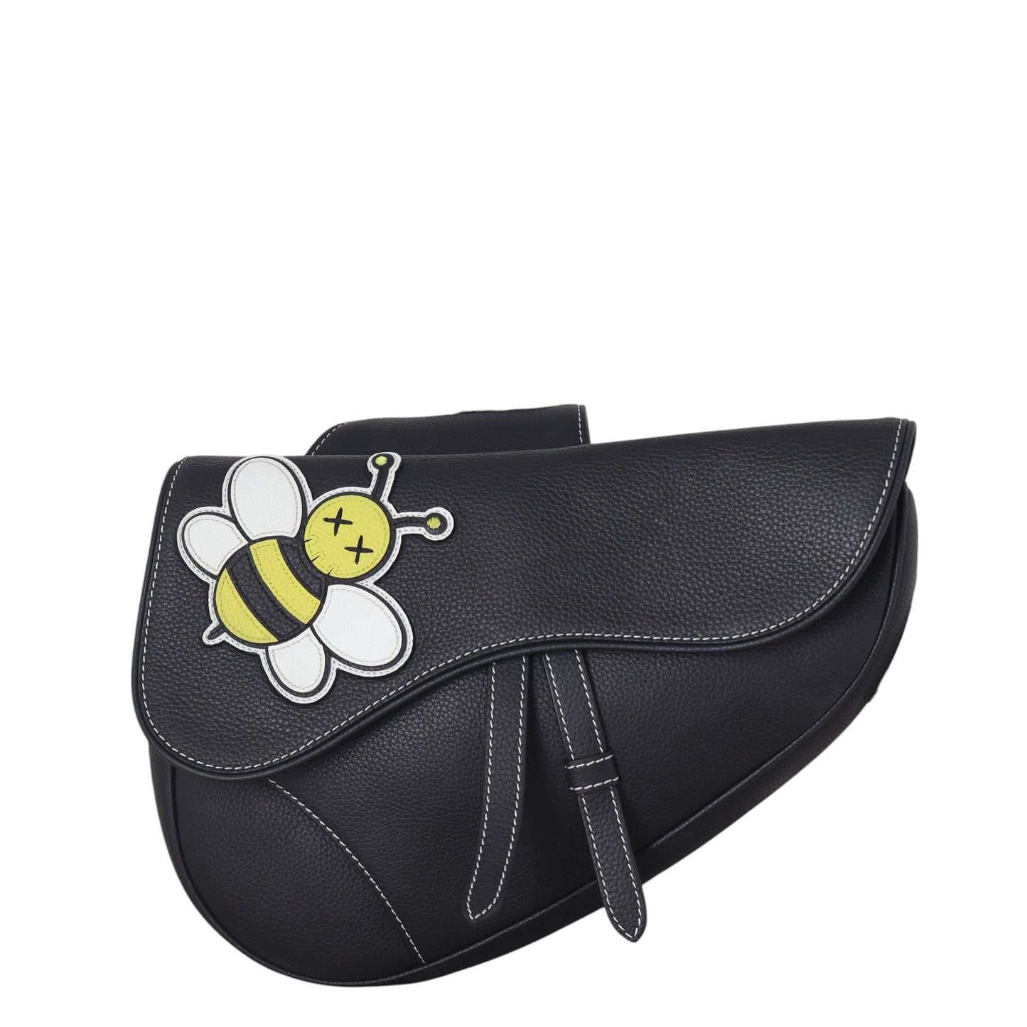 Dior X Kaws Bee Saddle Crossbody Bag