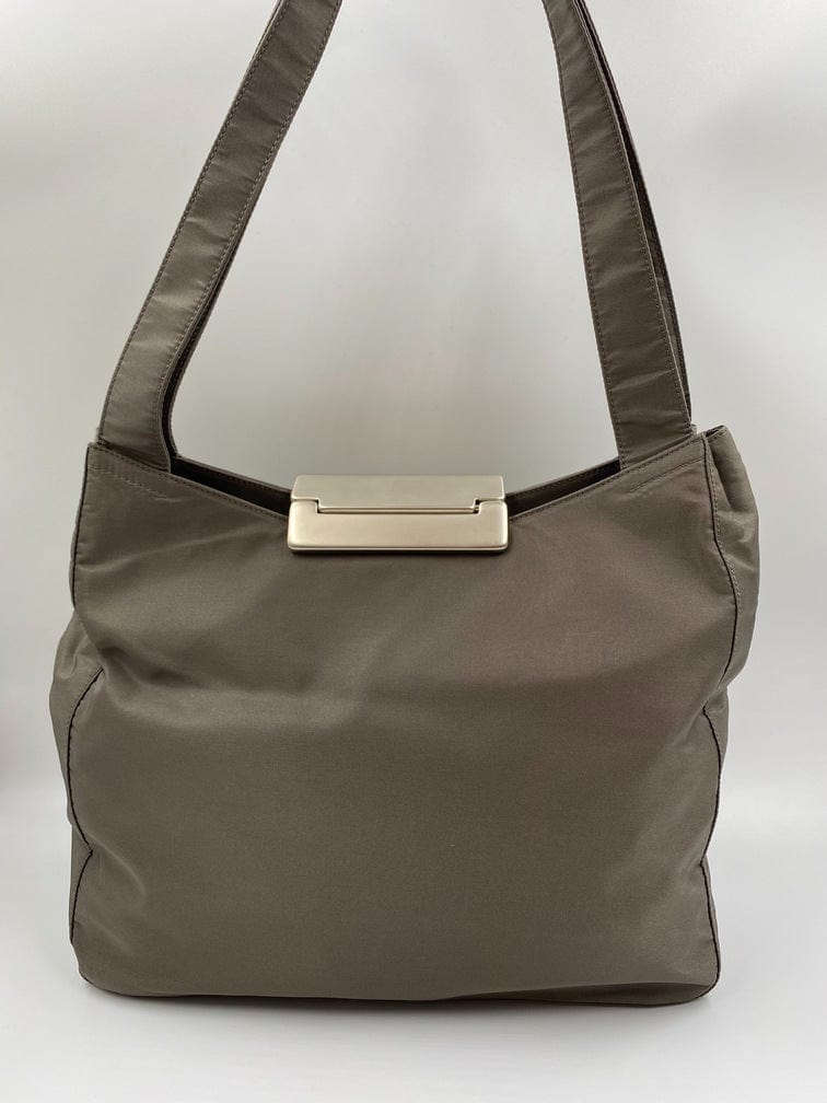 Prada Olive Tessuto Bag Green Travel Bag