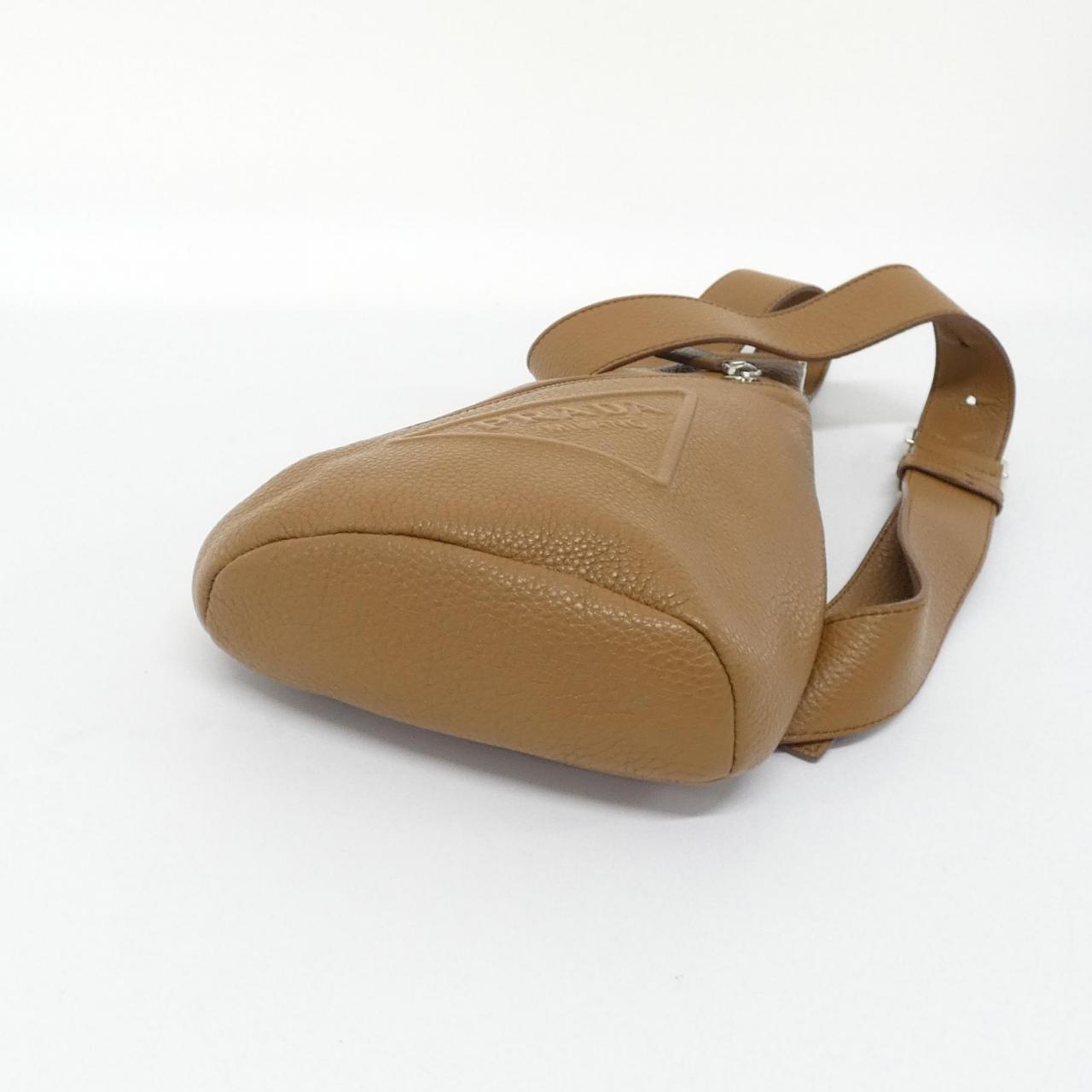 Prada 2Vz098 Vit Daino Shoulder Bag