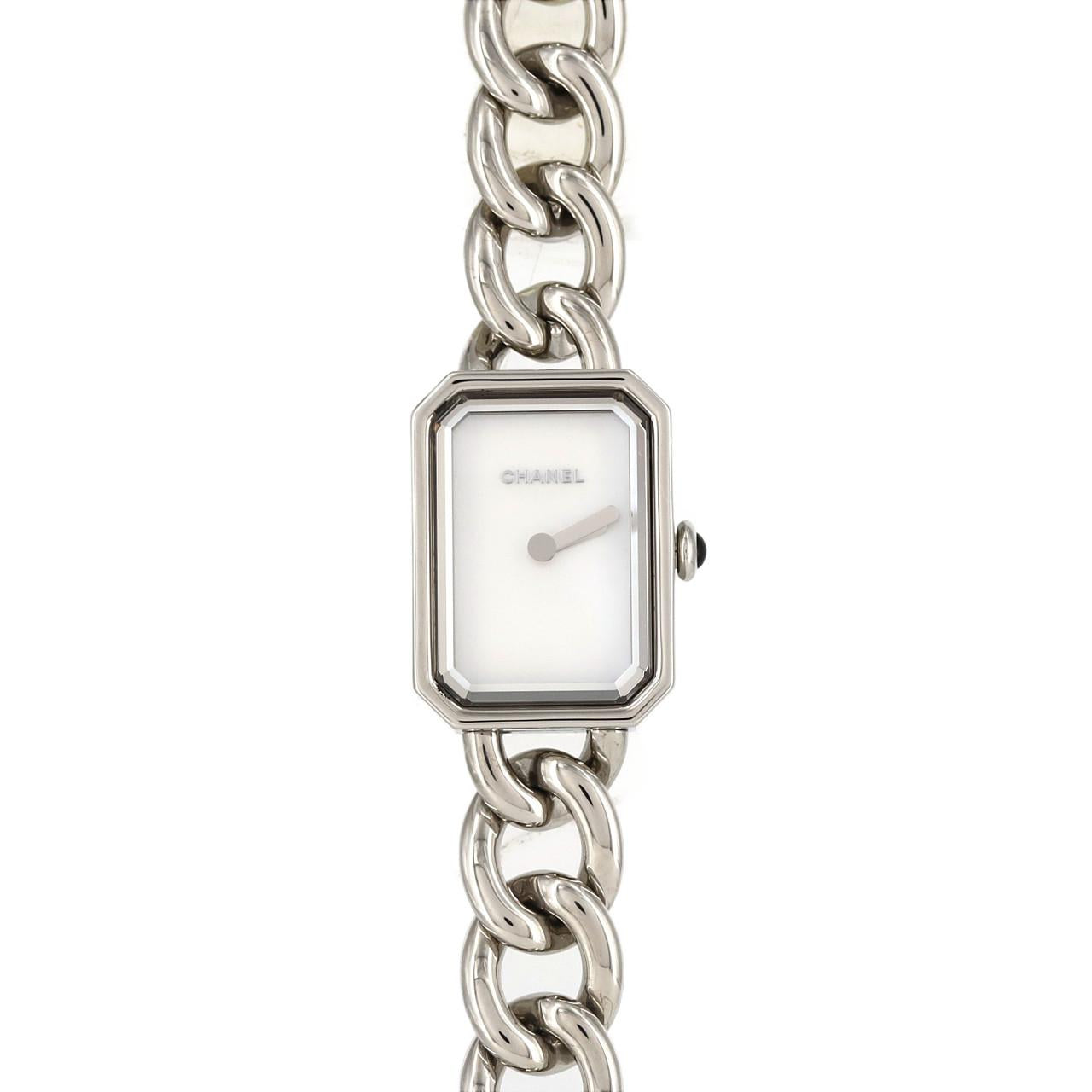 Chanel Première Stainless Steel Watch Handbag