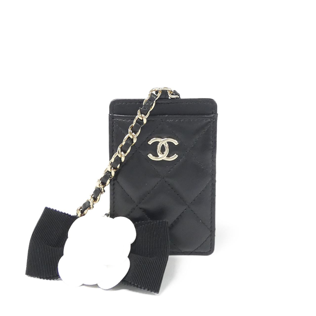Chanel Lambskin Card Case Bag